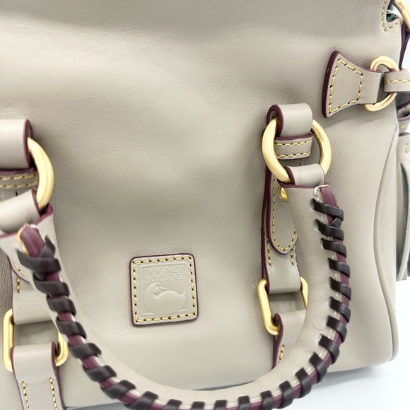 Dooney & Bourke Florentine Micro Satchel - Ecru - Picture 6 of 14